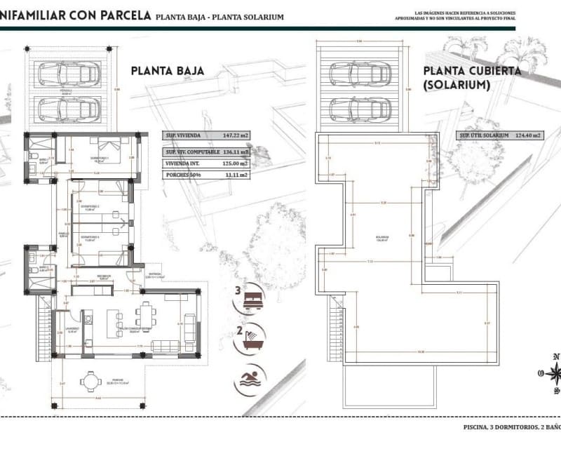 3 bedroom Villa for sale in Jacarilla with pool - € 495,000 (Ref: 9518562)