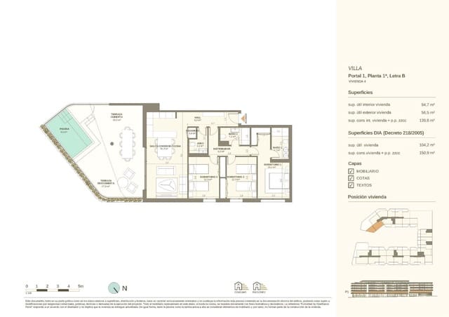 3 soveværelse Lejlighed til salg i San Pedro de Alcántara Pueblo, Marbella med swimmingpool - € 943.800 (Ref: 9527177)