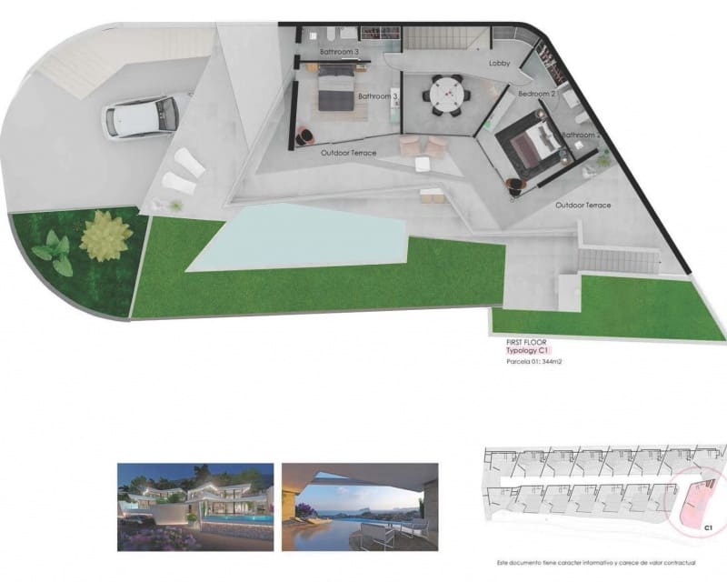 4 soveværelse Villa til salg i Benitachell / Benitatxell med swimmingpool - € 1.390.000 (Ref: 9555349)