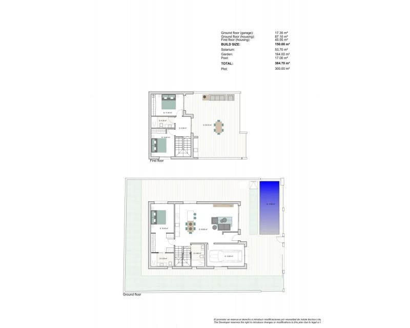 3 camera da letto Villa in vendita in Los Alcazares con piscina - 590.000 € (Rif: 9555355)