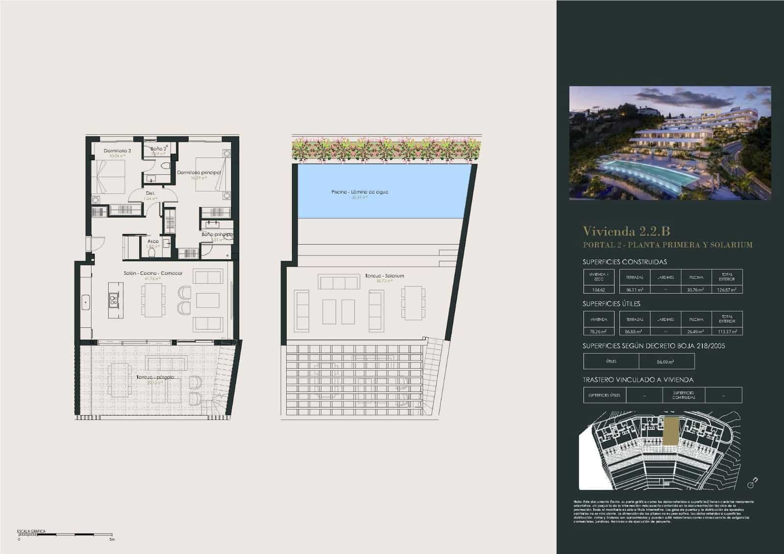 2 soveværelse Lejlighed til salg i Benahavis med swimmingpool - € 990.000 (Ref: 9555390)