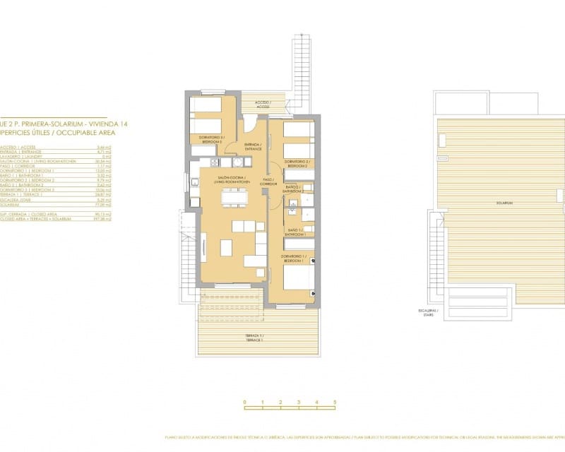 Apartamento de 3 habitaciones en San Miguel de Salinas en venta con piscina - 299.900 € (Ref: 9574044)