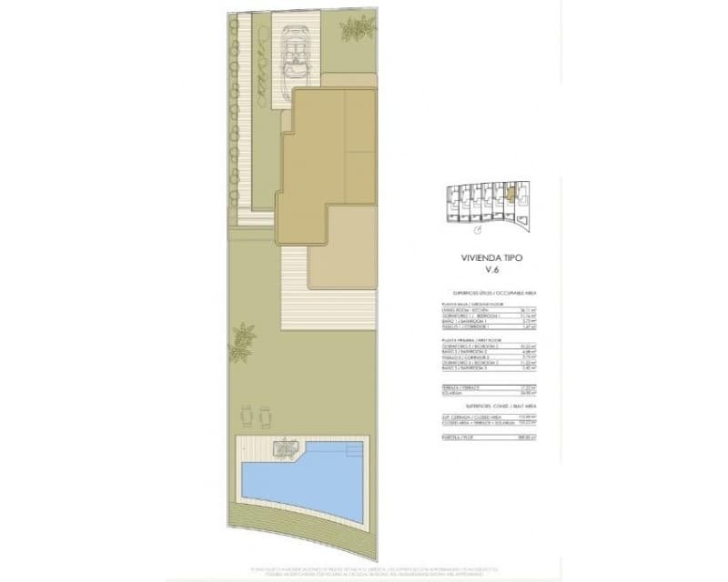 3 Zimmer Villa zu verkaufen in Pilar de la Horadada mit Pool - 499.000 € (Ref: 9602571)