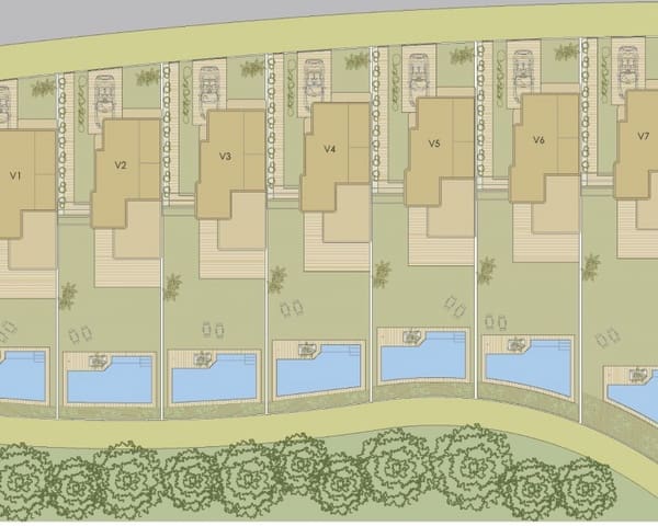 3 makuuhuone Huvila myytävänä paikassa Pinar de Campoverde, Pilar de la Horadada mukana uima-altaan - 499 000 € (Ref: 9602571)
