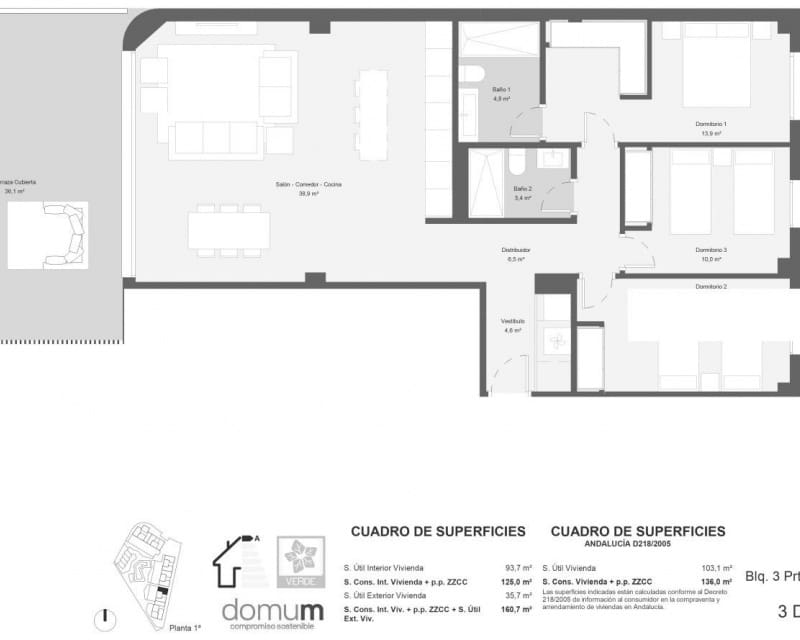 3 slaapkamer Appartement te koop in Cancelada met zwembad - € 532.000 (Ref: 9607583)