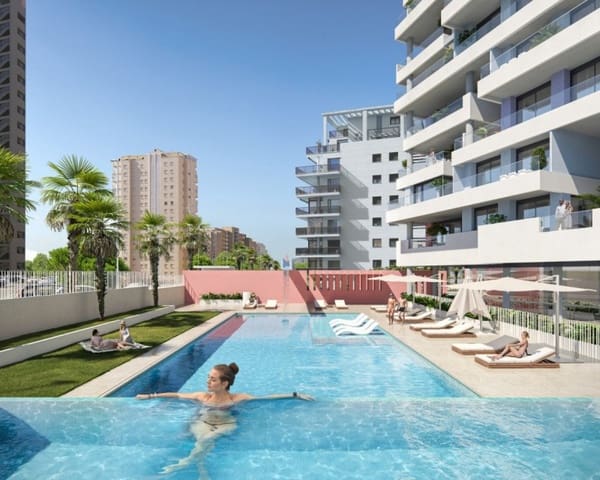Apartamento de 2 habitaciones en Playa Arenal - Bol, Calpe / Calp en venta con piscina - 650.000 € (Ref: 9626846)