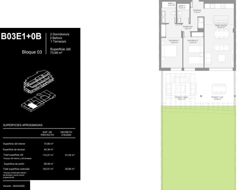 Apartamento de 2 habitaciones en Estepona en venta con piscina - 459.000 € (Ref: 9640950)