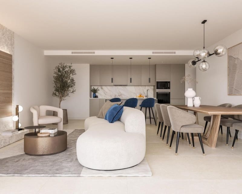 Apartamento de 2 habitaciones en Estepona en venta con piscina - 459.000 € (Ref: 9640950)