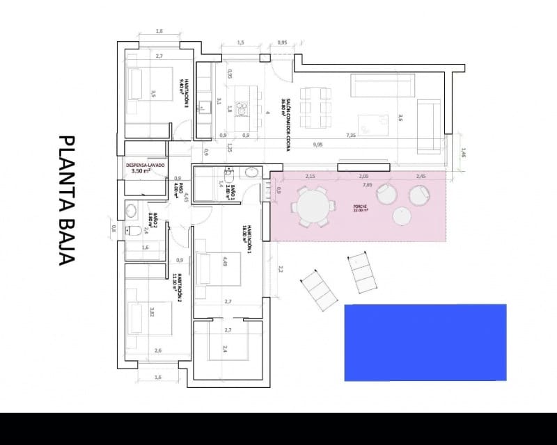 3 camera da letto Villa in vendita in Monforte del Cid con piscina - 505.900 € (Rif: 9724970)