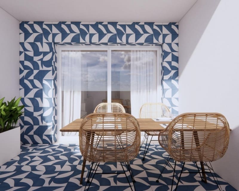 3 makuuhuone Huoneisto myytävänä paikassa Torre de la Horadada mukana uima-altaan - 378 900 € (Ref: 9724976)