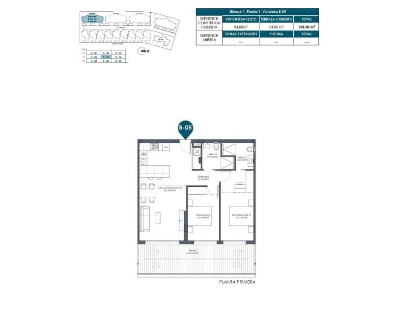2 makuuhuone Huoneisto myytävänä paikassa Los Alcazares mukana uima-altaan - 299 000 € (Ref: 9734000)