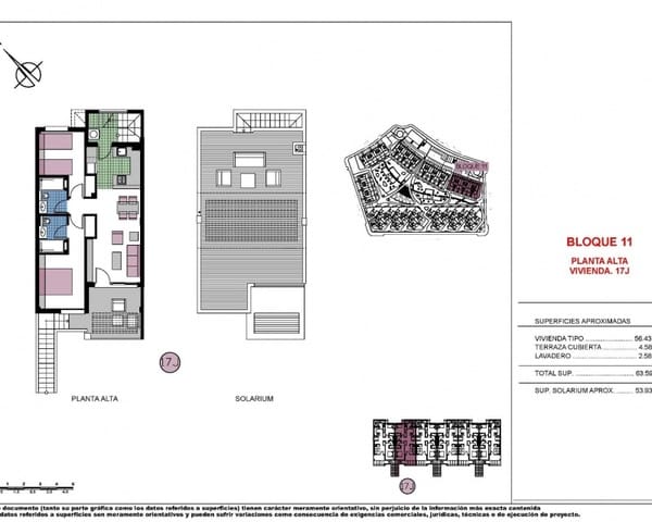 2 soverom Leilighet til salgs i Mil Palmeras, Pilar de la Horadada med svømmebasseng - € 359 000 (Ref: 9734002)