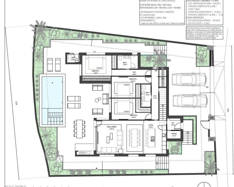 3 quarto Moradia para venda em Torre-Pacheco com piscina - 1 613 000 € (Ref: 9787663)