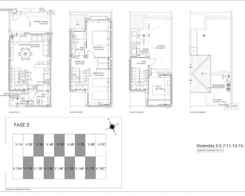 3 slaapkamer Huis te koop in Torre-Pacheco met zwembad - € 219.900 (Ref: 9802788)