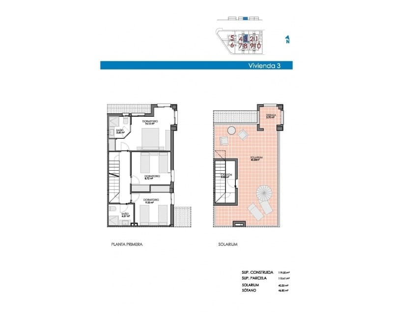 Chalet de 4 habitaciones en Bigastro en venta - 269.900 € (Ref: 9805544)