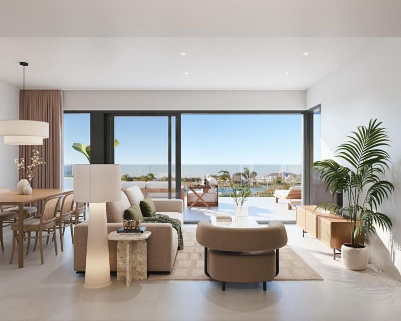 2 bedroom Apartment for sale in Los Alcazares with pool - € 321,000 (Ref: 9827773)
