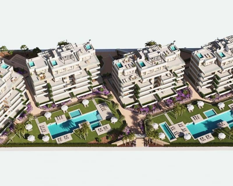 2 bedroom Apartment for sale in Los Alcazares with pool - € 321,000 (Ref: 9827773)