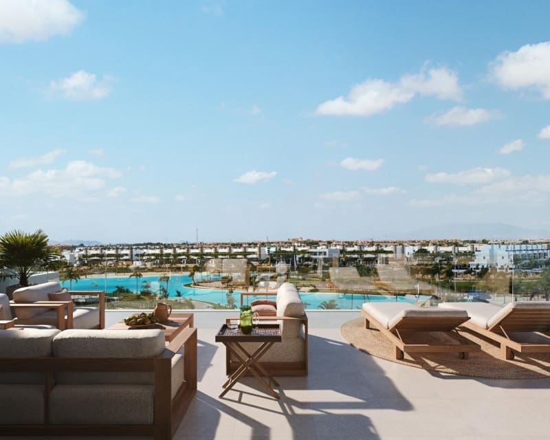 3 soveværelse Lejlighed til salg i Los Alcazares med swimmingpool - € 336.000 (Ref: 9827774)