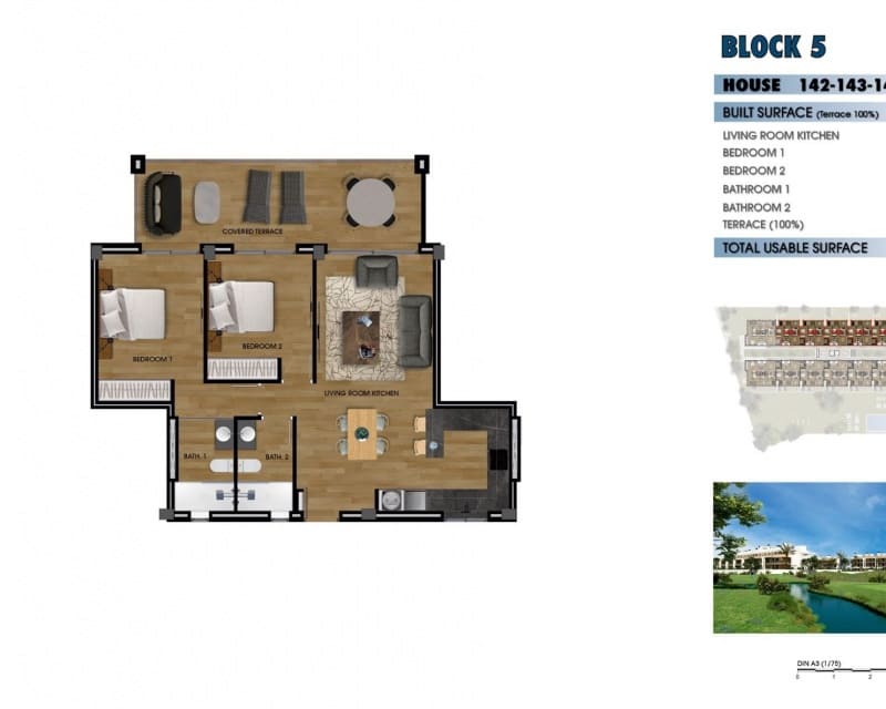 2 soverom Leilighet til salgs i Los Alcazares med svømmebasseng - € 265 000 (Ref: 9827775)
