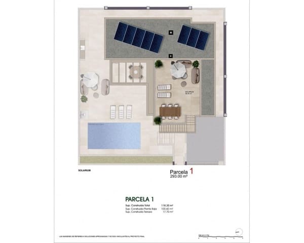 3 quarto Moradia para venda em Atalaya Park, Benijófar com piscina - 550 000 € (Ref: 9827777)