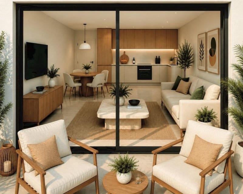 2 sypialnia Apartament na sprzedaż w Torrevieja z basenem - 282 000 € (Ref: 9874372)