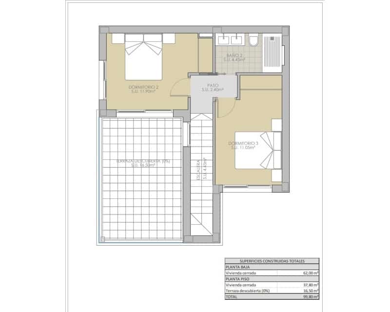 3 soveværelse Villa til salg i San Miguel de Salinas med swimmingpool - € 416.900 (Ref: 9895538)