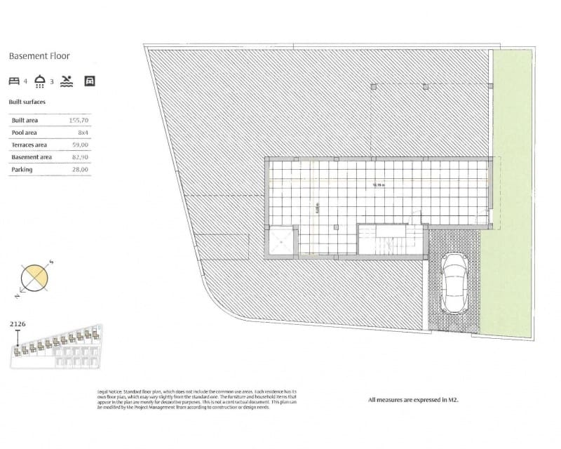 Chalet de 4 habitaciones en Algorfa en venta con piscina - 669.000 € (Ref: 9895540)