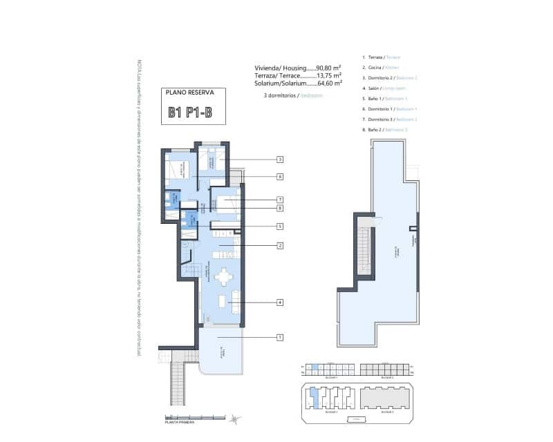 3 camera da letto Appartamento in vendita in Dolores con piscina - 309.900 € (Rif: 9895544)