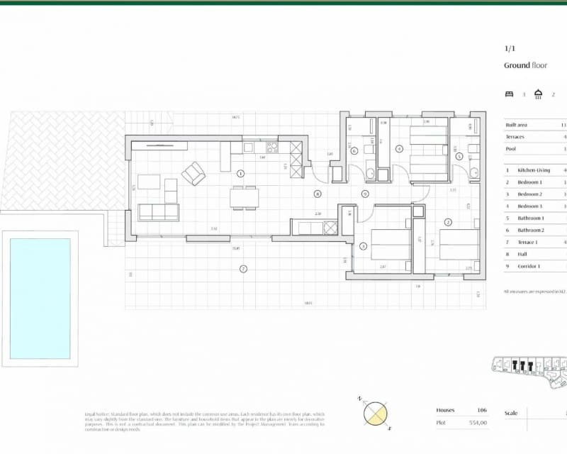3 soveværelse Villa til salg i Finestrat med swimmingpool - € 690.950 (Ref: 9897386)