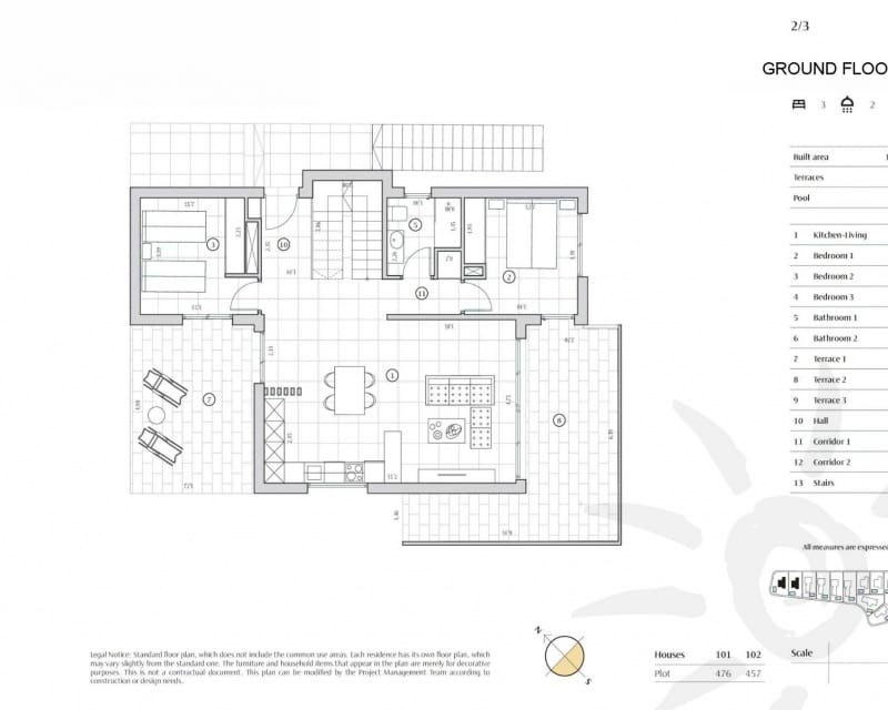 3 soveværelse Villa til salg i Finestrat med swimmingpool - € 735.950 (Ref: 9897387)
