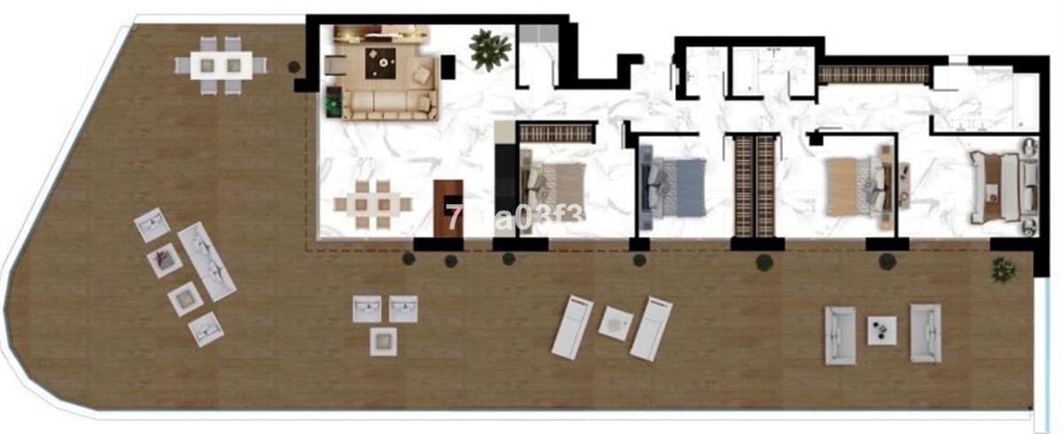 4 camera da letto Attico in vendita in Marbella con piscina garage - 1.490.000 € (Rif: 9369234)