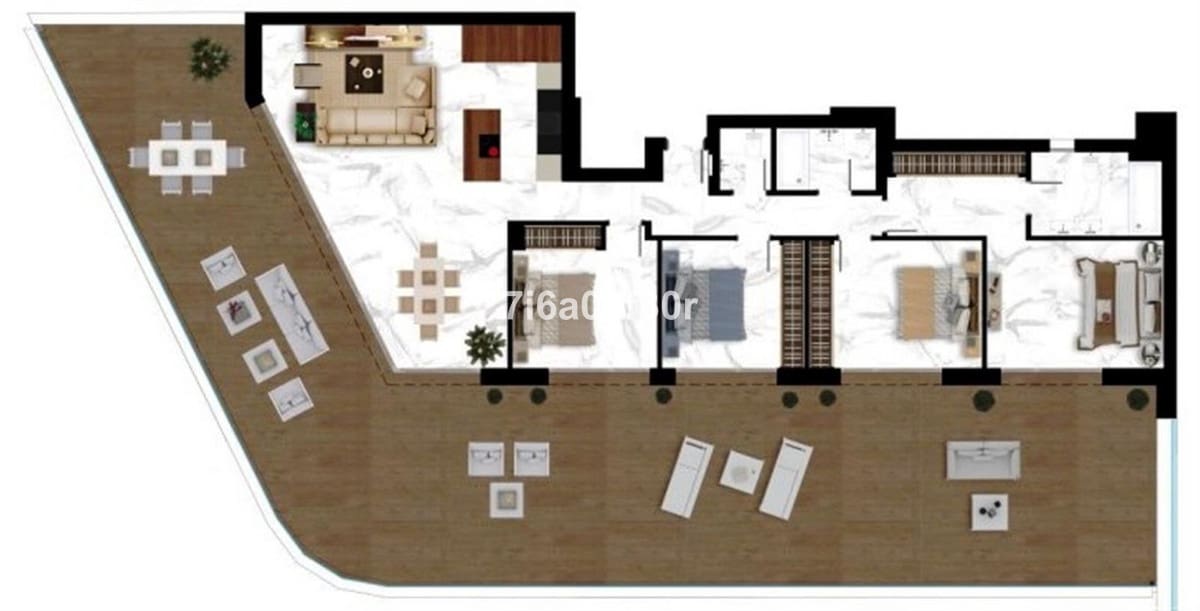 4 bedroom Penthouse for sale in San Pedro de Alcantara with pool garage - € 1,490,000 (Ref: 9369234)