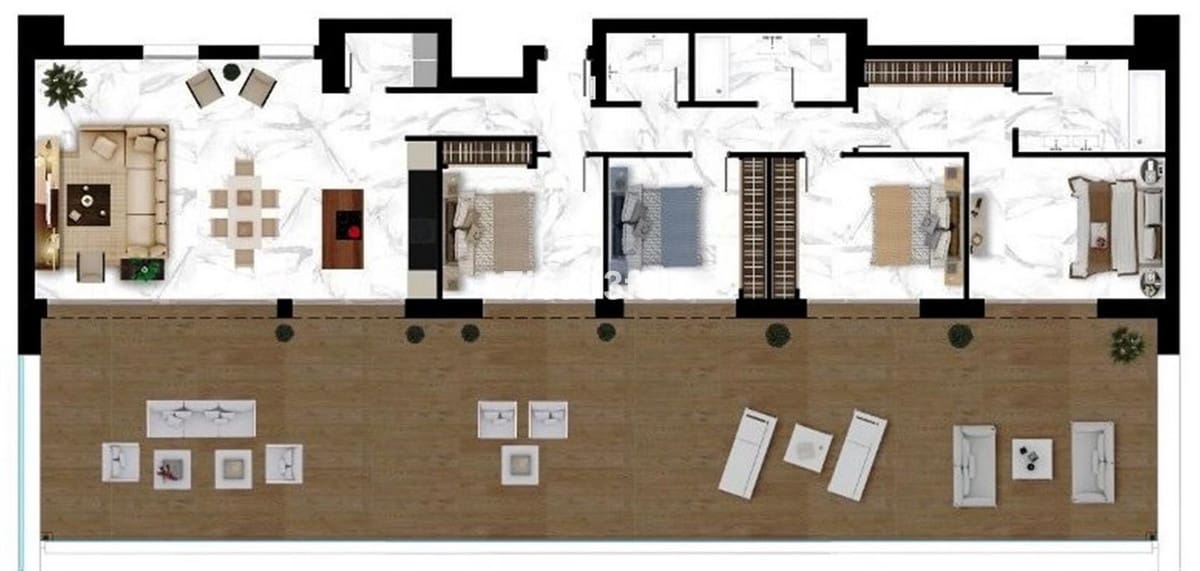 4 slaapkamer Penthouse te koop in San Pedro de Alcantara met zwembad garage - € 1.490.000 (Ref: 9369234)