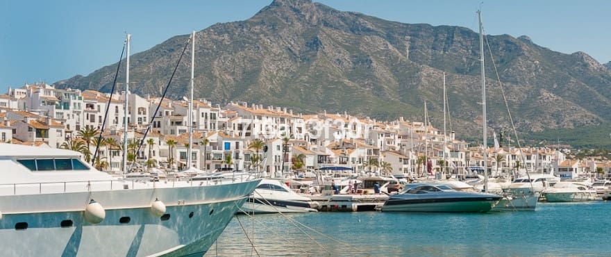 2 Zimmer Apartment zu vermieten in Puerto Banus mit Pool Garage - 2.000 € (Ref: 9996241)