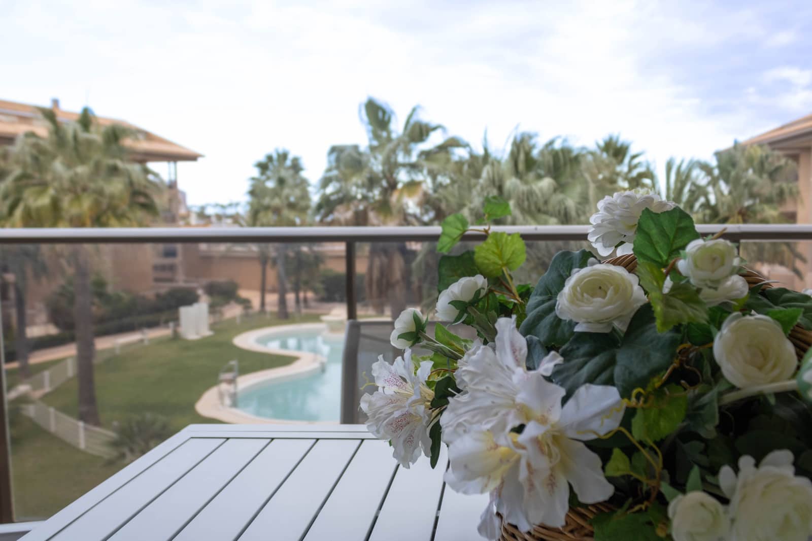 3 Zimmer Apartment zu vermieten in Arenal mit Pool Garage - 1.700 € (Ref: 8240468)