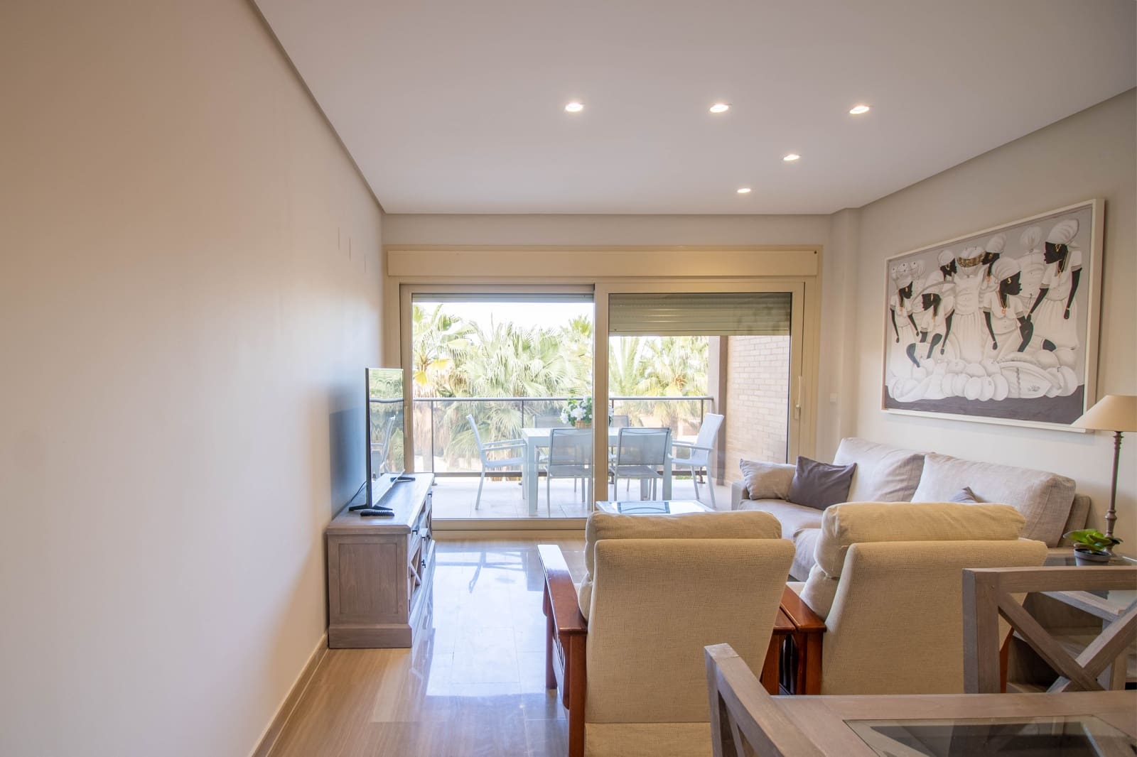 3 Zimmer Apartment zu vermieten in Arenal mit Pool Garage - 1.700 € (Ref: 8240468)