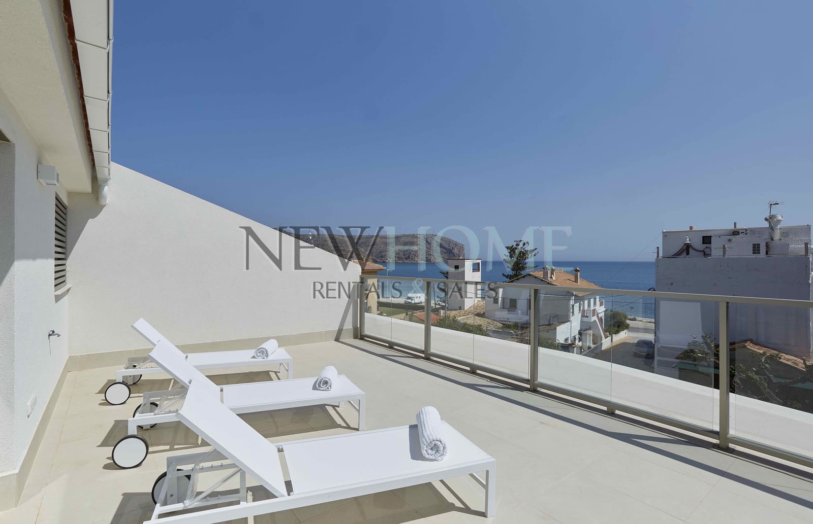 3 sovrum Takvåning för semesterbostäder i Javea / Xabia med pool garage - 650 € (Ref: 8863550)