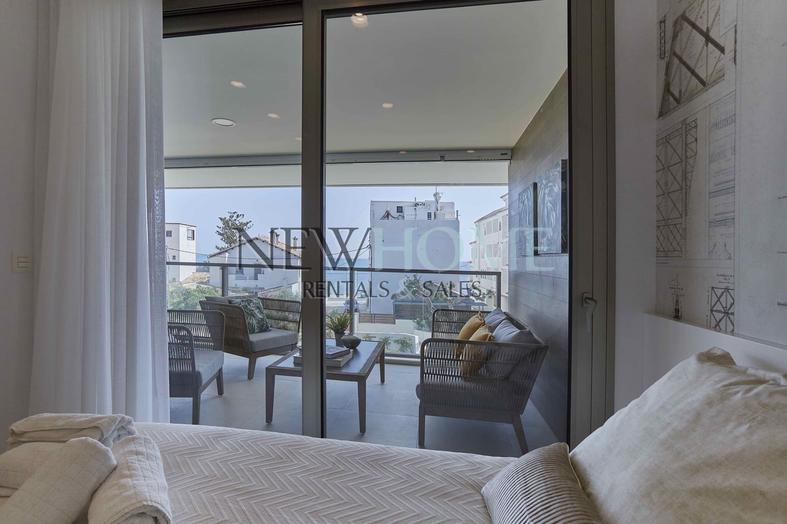 3 sovrum Takvåning för semesterbostäder i Javea / Xabia med pool garage - 650 € (Ref: 8863550)