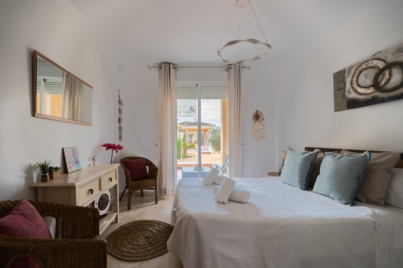 3 sypialnia Apartament do wynajęcia w Javea / Xabia z basenem garażem - 850 € (Ref: 8901271)