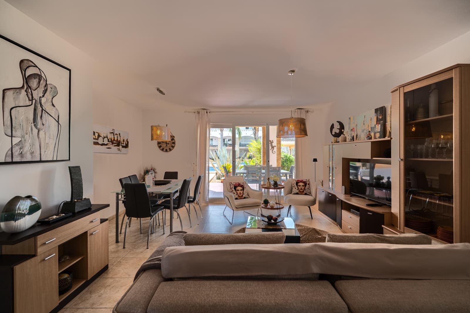 3 sypialnia Apartament do wynajęcia w Javea / Xabia z basenem garażem - 850 € (Ref: 8901271)