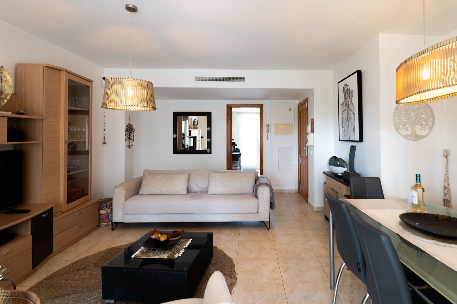 3 sypialnia Apartament do wynajęcia w Javea / Xabia z basenem garażem - 850 € (Ref: 8901271)