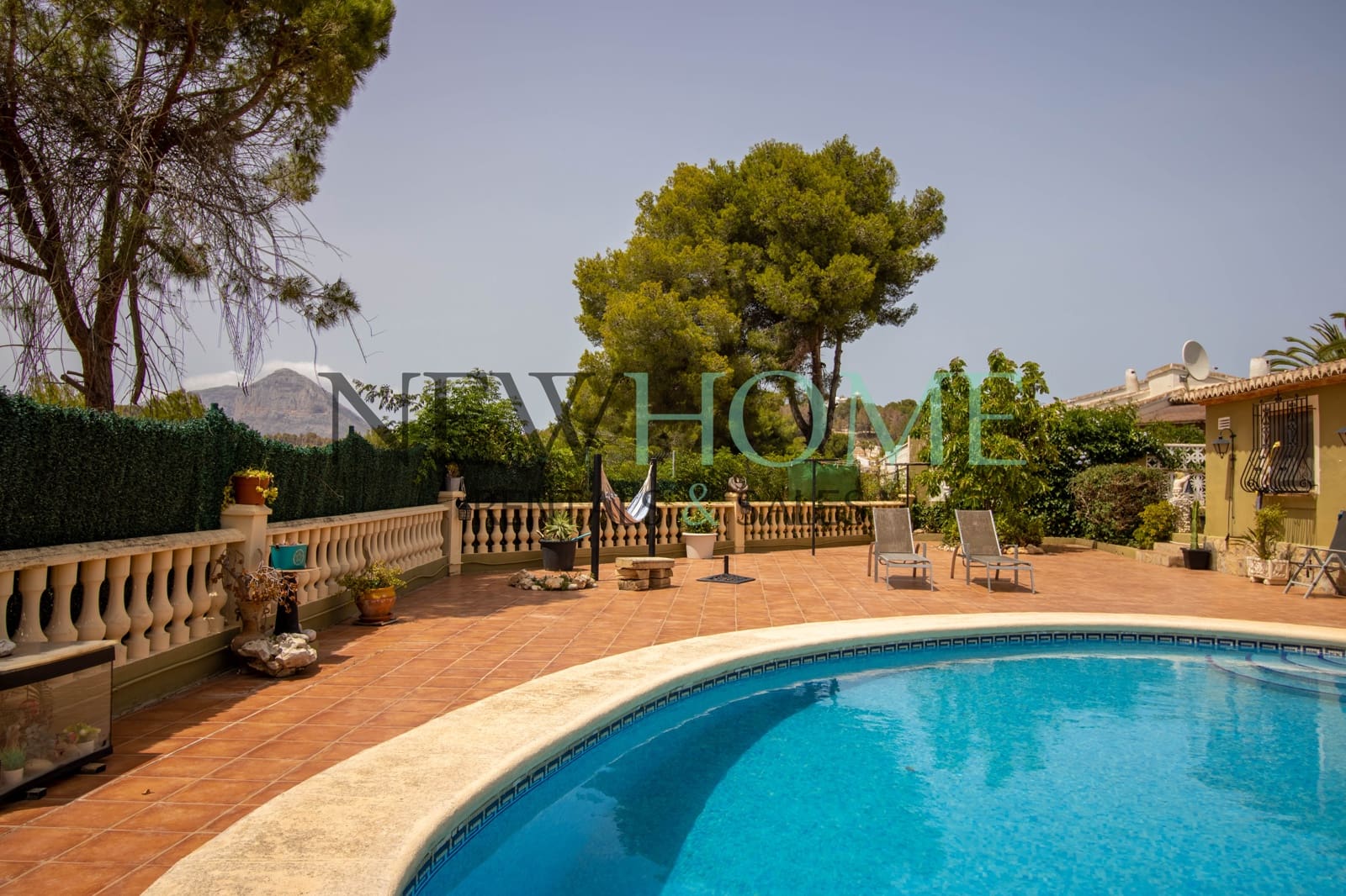 3 soveværelse Villa til leje i Javea / Xabia med swimmingpool - € 2.300 (Ref: 9709030)