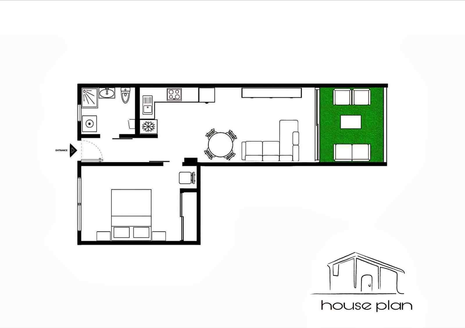 1 makuuhuone Huoneisto vuokrattavana paikassa Los Cristianos - 1 400 € (Ref: 7211472)