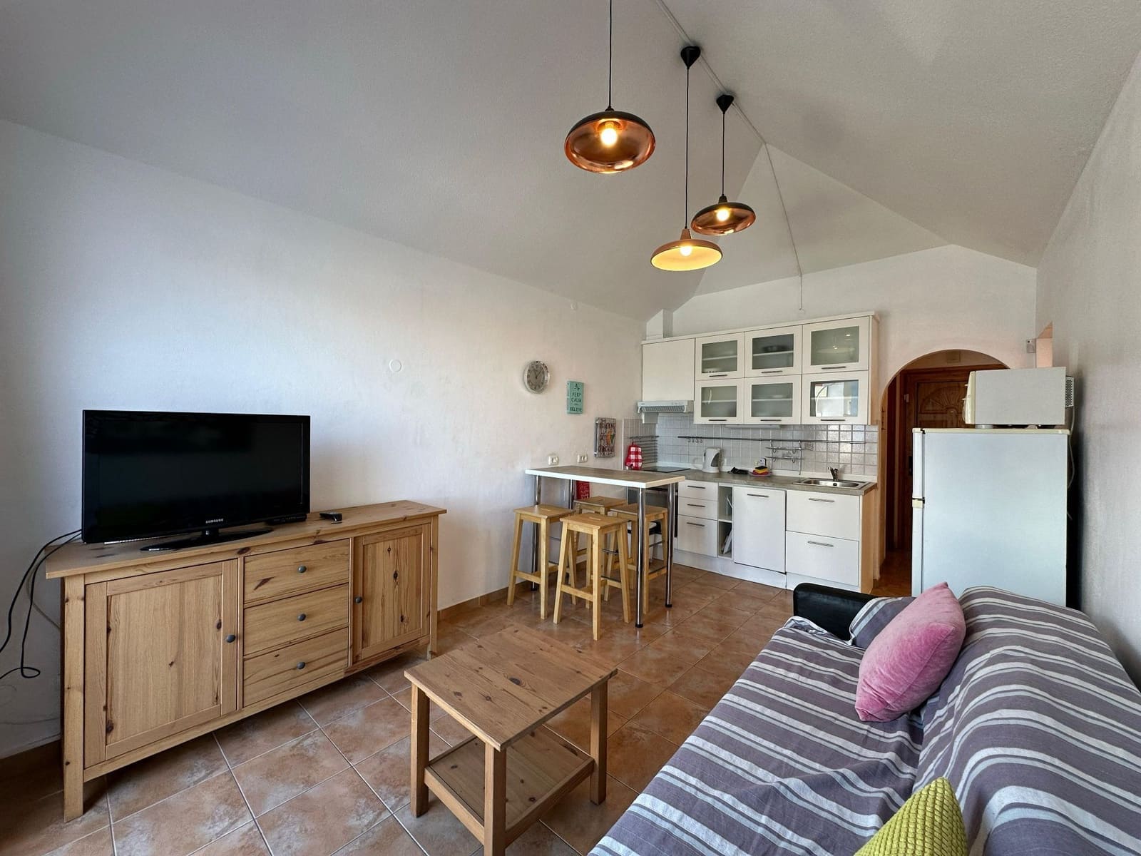 1 makuuhuone Huoneisto myytävänä paikassa Los Cristianos mukana uima-altaan - 290 000 € (Ref: 9186670)