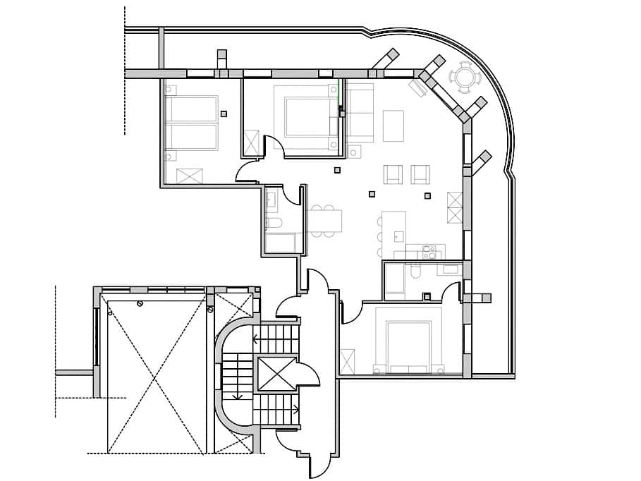 3 soveværelse Lejlighed til leje i Donostia-San Sebastian med garage - € 4.900 (Ref: 8130532)