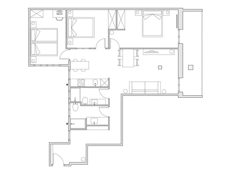 3 bedroom Apartment for rent in Donostia-San Sebastian with garage - € 2,400 (Ref: 8151042)