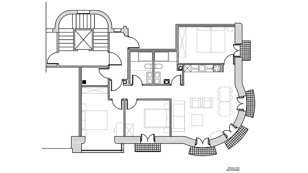 3 soveværelse Lejlighed til leje i Donostia-San Sebastian med garage - € 2.200 (Ref: 8169181)