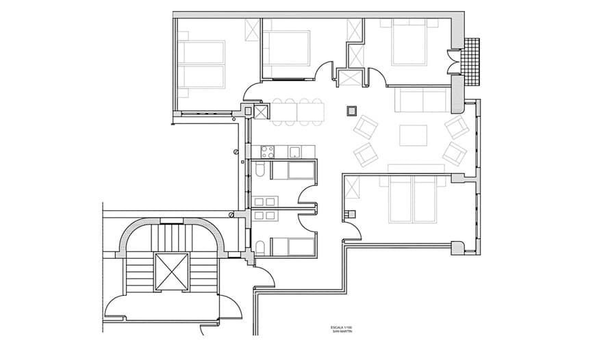 4 bedroom Apartment for rent in Donostia-San Sebastian with garage - € 2,800 (Ref: 8169184)