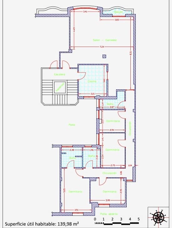 4 sypialnia Apartament do wynajęcia w Donostia-San Sebastian - 3 500 € (Ref: 9828028)