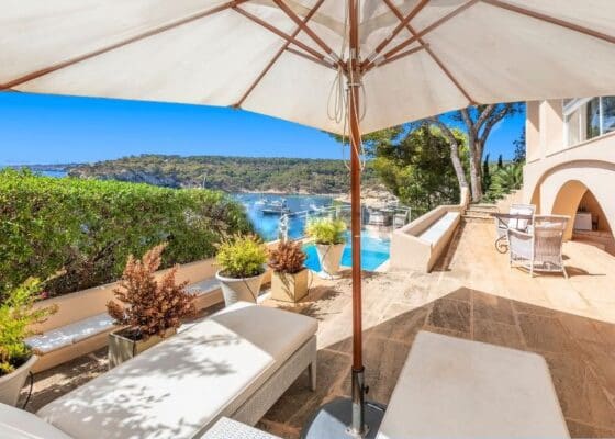 5 soveværelse Villa til leje i Sol de Mallorca, Calvià med swimmingpool - € 10.000 (Ref: 9411451)